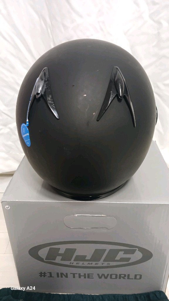 흥진 HJC CH-5 오픈페이스 오토바이 헬멧 무광 블랙(XL)+HJC 파우치깔끔하고 심플한 디자인으로 스쿠터 및 이미지