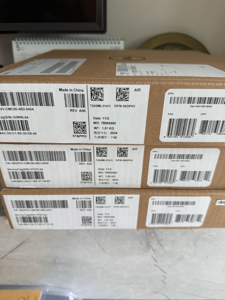 [새상품] DELL WD19S 도킹 스테이션 이미지