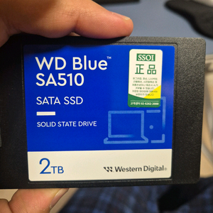 WD Blue SA510 2TB SATA SSD 이미지