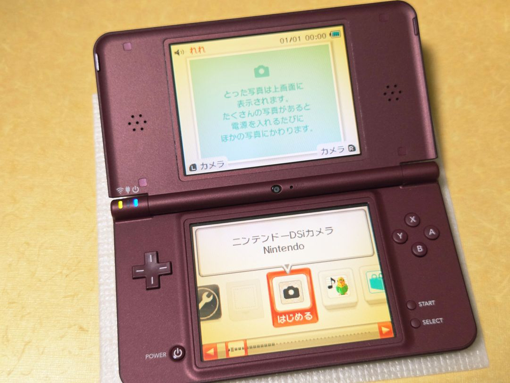 할인가능) 내용필독) 신품급 dsill dsi ll 와인컬러 닌텐도 dslite 레트로랜드 이미지