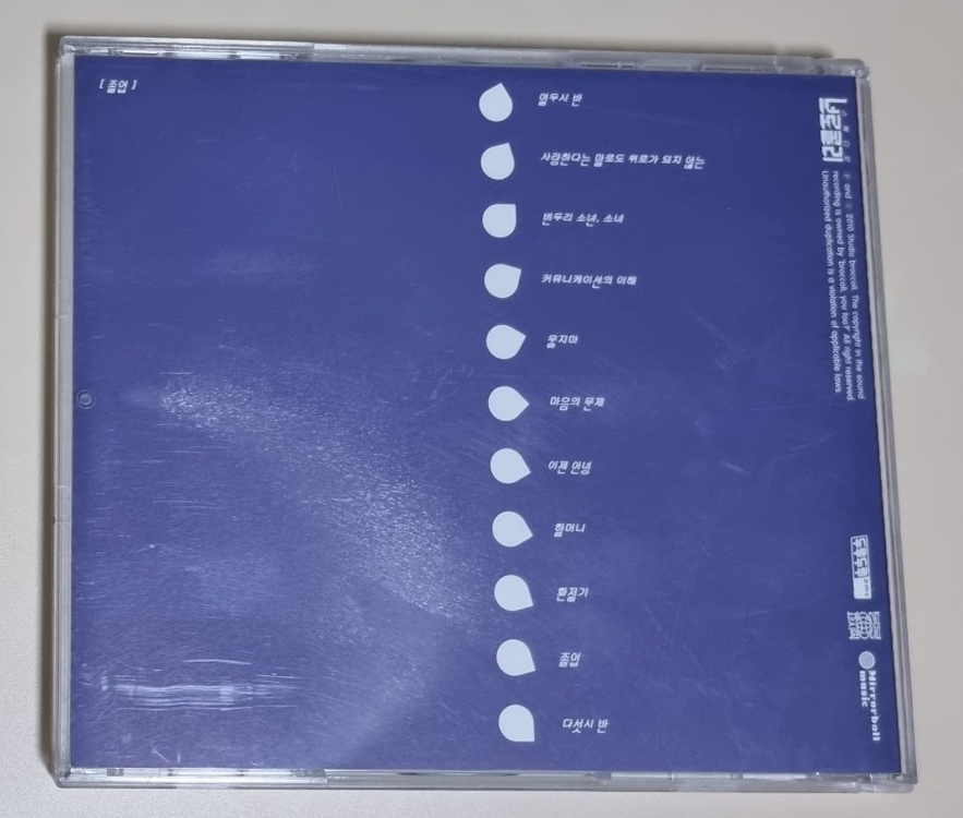 브로콜리너마저 2집 친필 싸인 CD (개봉 CD) 이미지