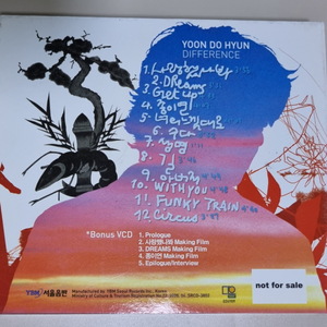 윤도현 Difference 싸인 앨범 / 음악 CD 없습니다(개봉 CD) 이미지