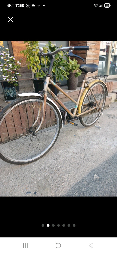옛날골동품일본산자전거진품 이미지