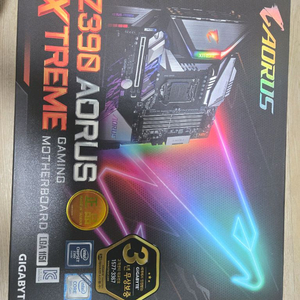 기가바이트 어로스 Z390 익스트림 메인보드& i9 9900k 셋 팔아요 이미지
