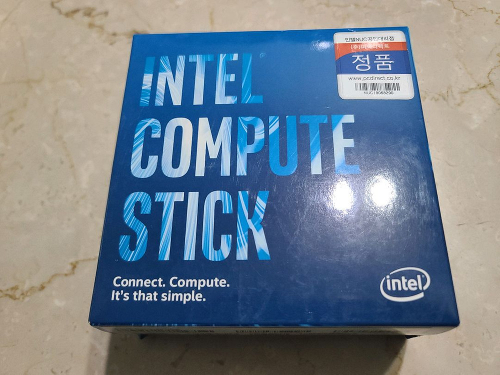 인텔 intel 컴퓨트 스틱 피씨 PC STCK1A32WFC 미개봉 이미지