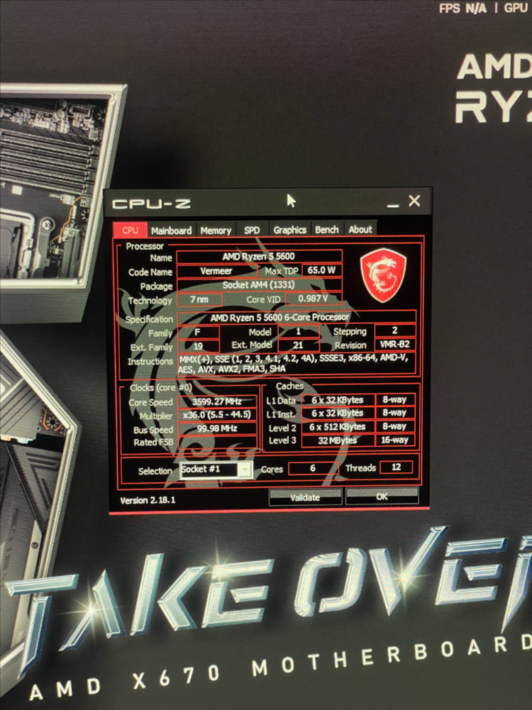 AMD 라이젠5 5600 / RTX 1660Ti 게이밍 PC 이미지