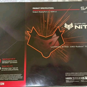 [상급기/S급] SAPPHIRE 라데온 RX 9060 XT Nitro+ 16GB (5060ti급 성능) 이미지