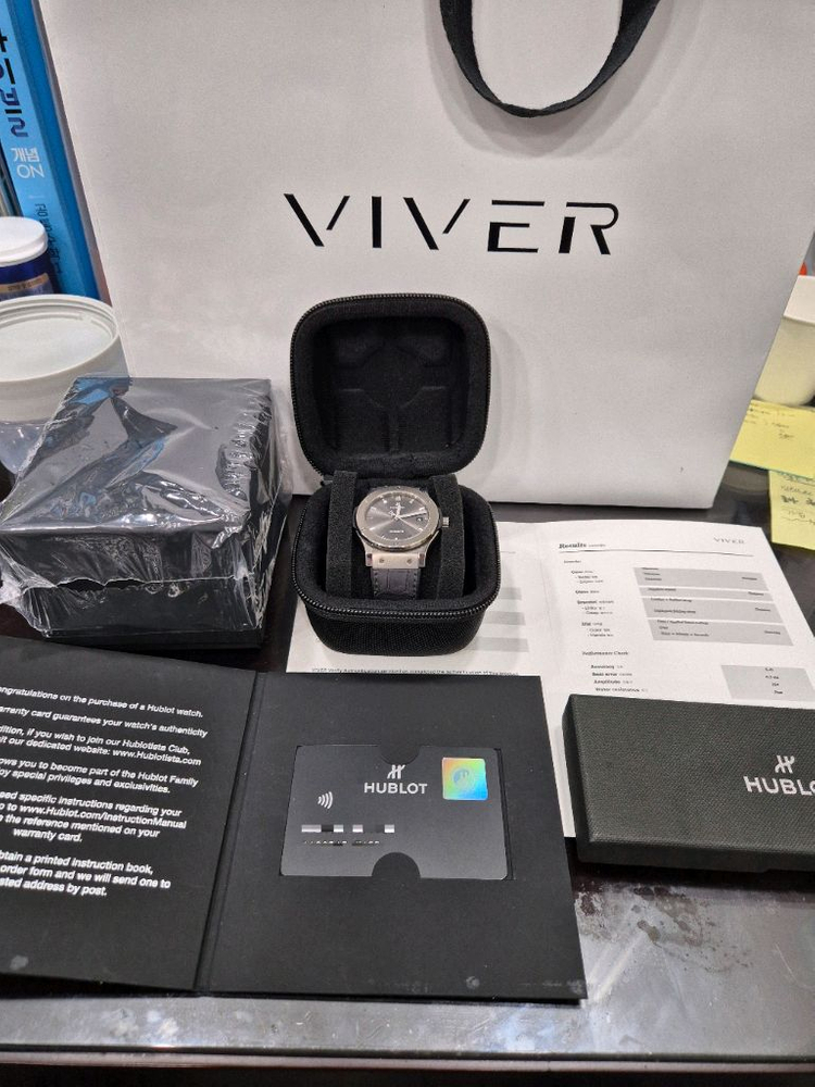 위블로 클래식 퓨전 티타늄 42mm 레이싱그레이 이미지