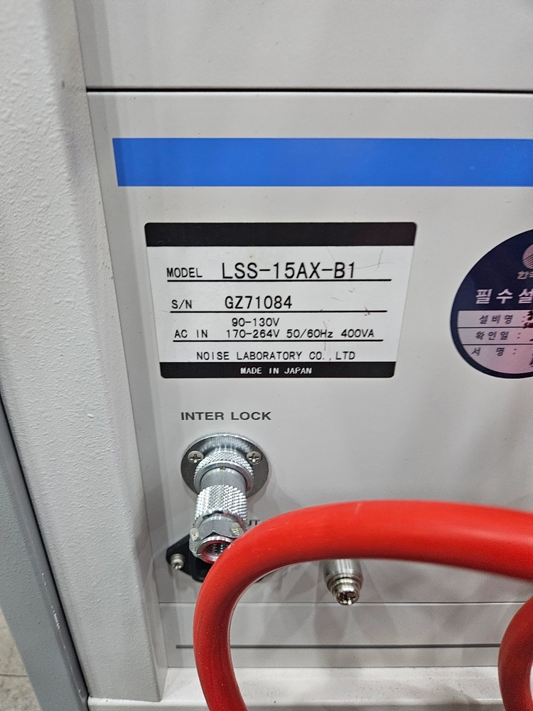 Noiseken LSS-15AX-B1 Surge (낙뢰) 시험 장비 중고 (교정일 : 26년도 5월) 이미지