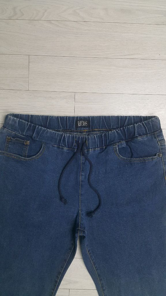 K- JEANS 아주편한 밴딩청바지(사방스판) 36인치(No.15)S급! 이미지