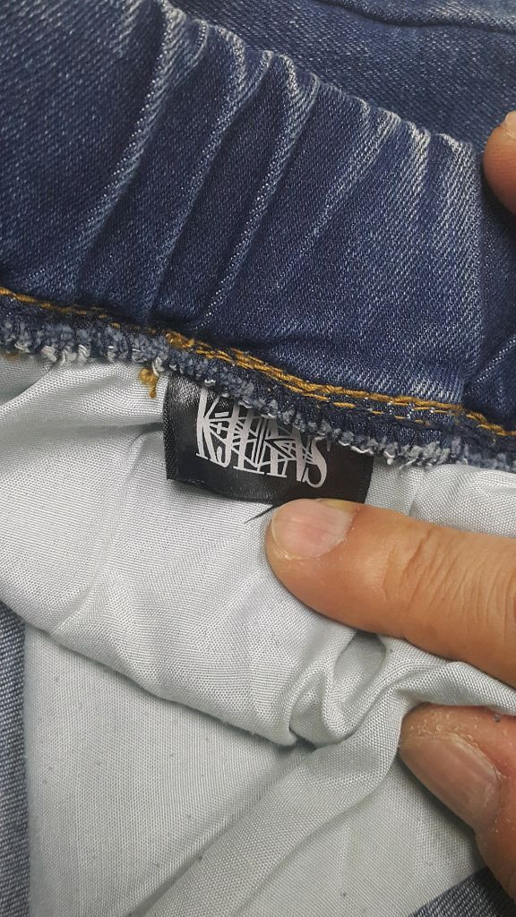 K- JEANS 아주편한 밴딩청바지(사방스판) 36인치(No.15)S급! 이미지