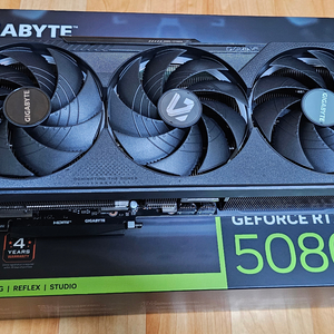 기가바이트 RTX 5080 GAMING OC D7 16GB 그래픽카드 판매합니다 이미지