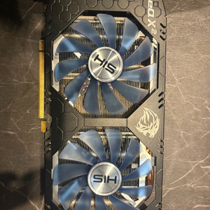 HIS 라데온 rx580 4g 그래픽카드 이미지