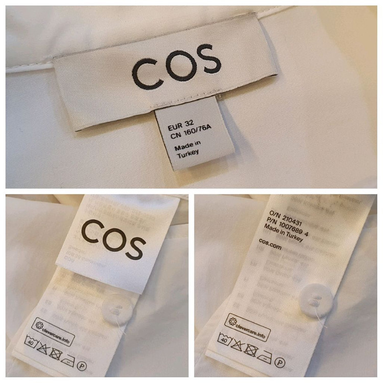 77.COS 화이트 포켓셔츠 이미지