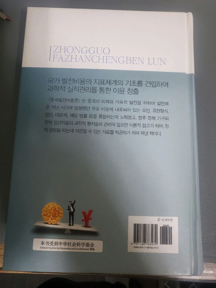 중국발전비용론 하드커버 이미지