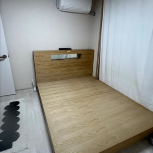 원목 침대프레임 퀸사이즈 (대전직거래) 이미지