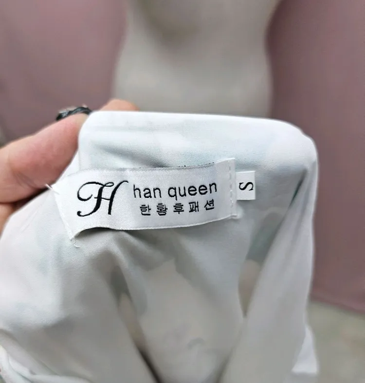 플라워 프릴 캉캉 롱원피스 이미지