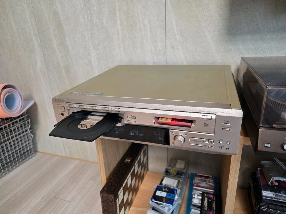 SONY MXD-D5C MD/CD 데크 미니디스크 시디 체인저 - 안심되는 중고거래