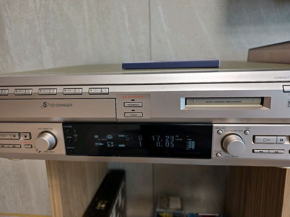 SONY MXD-D5C MD/CD 데크 미니디스크 시디 체인저 이미지