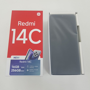샤오미 레드미14C (Redmi14C) 블랙 256기가 미사용 새제품 이미지