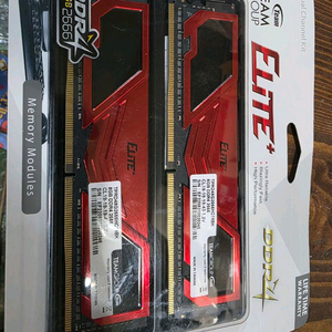 팀 엘리트 ddr4 2666 8gb*2 16gb 새제품 이미지