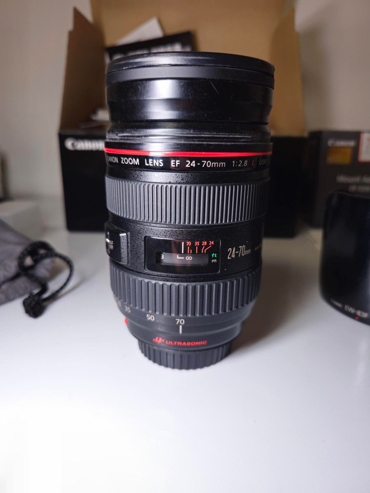 캐논 EF 24-70mm F2.8L USM 렌즈, 구계륵 판매 이미지