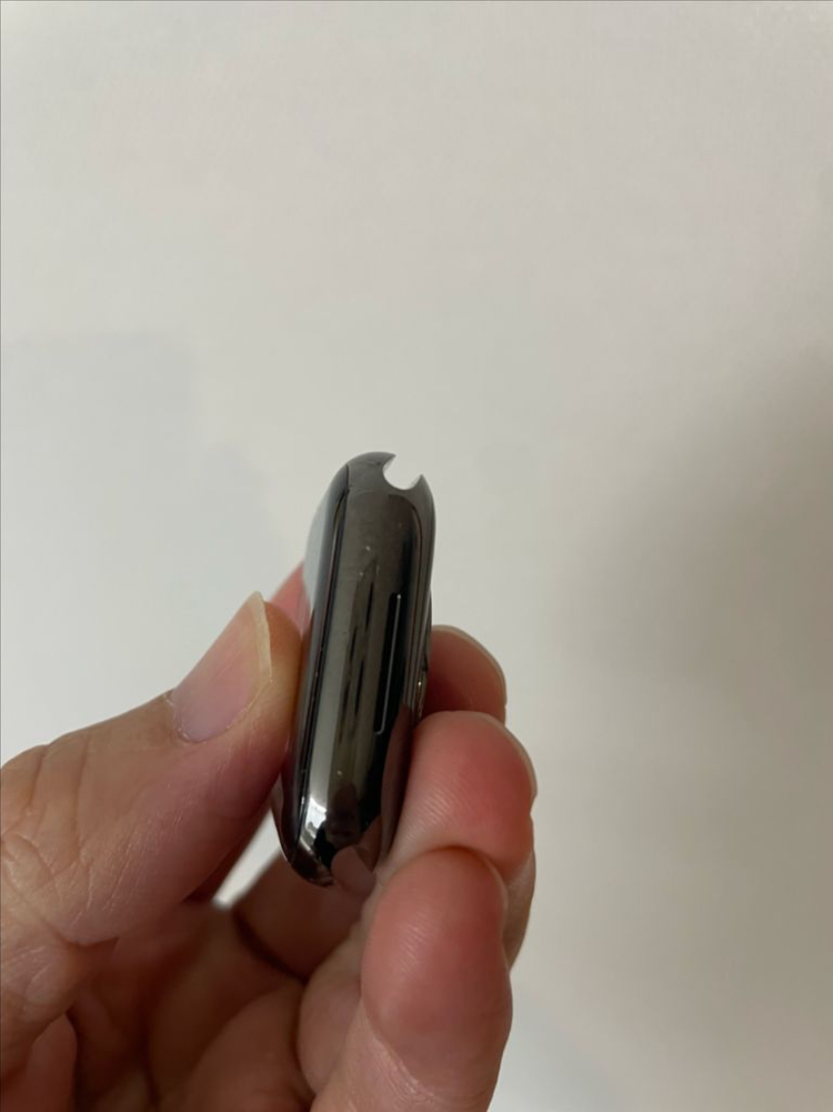 애플워치8스테인리스 41mm 그래파이트 풀박 이미지