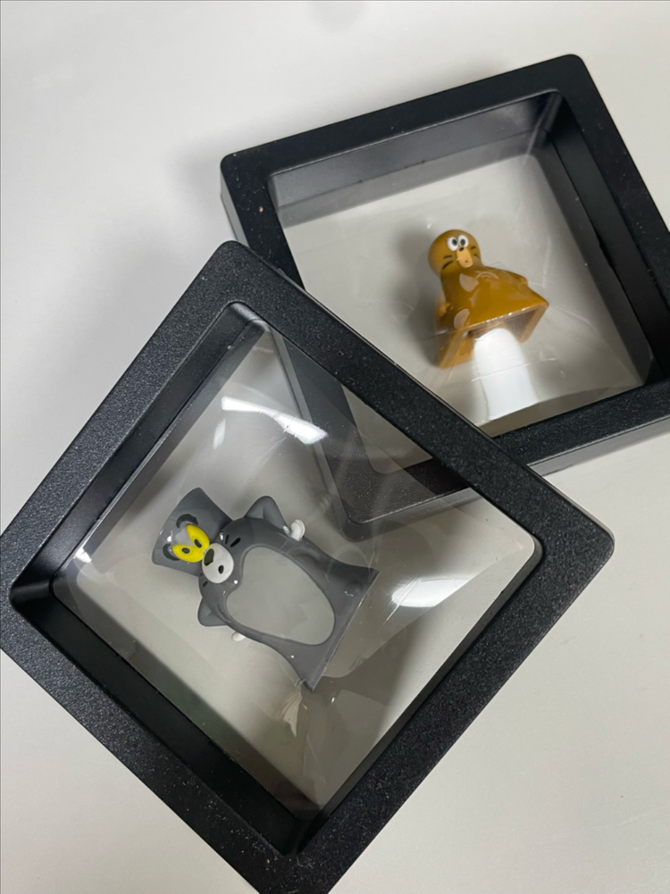 <주말까지 급처> 톰과 제리 키캡 아티산 산리오 짱구 포켓몬 카드 피규어 독거미 가챠 기계식 키보드 클리커 이미지