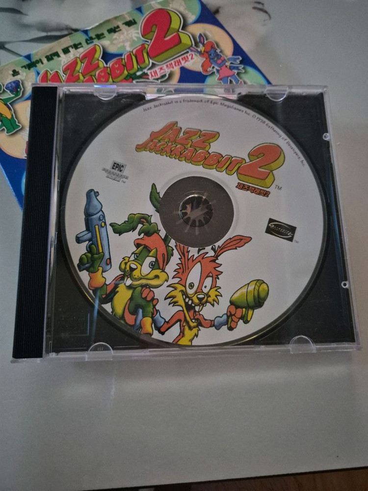 재즈잭래빗2 게임 CD 고전게임 CD 이미지