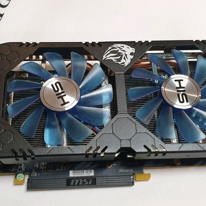 HIS RX 570 IceQ X2 OC D5 8GB 그래픽카드 이미지