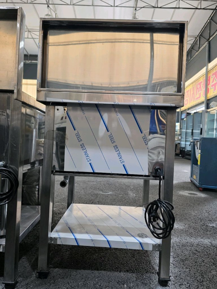 신용산업 스마트 전자식 문어발상판 직화렌지 1구 도시가스 SHB-611-010N 이미지