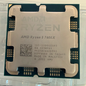 AMD 라이젠 CPU 7600x 이미지