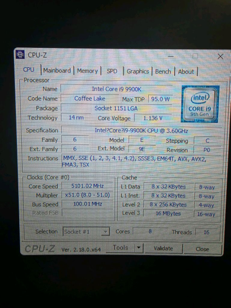 i9 9900k+z390 갓라이크 팝니다. 이미지