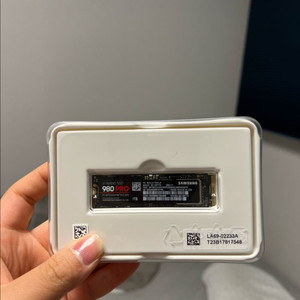 삼성 980 pro m.2 nvme ssd 1tb 판매합니다 이미지