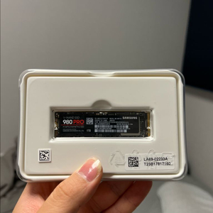 삼성 980 pro m.2 nvme ssd 1tb 판매합니다 이미지