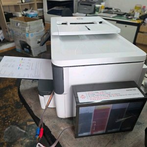 HP 7720 칼라복사 프린터 팩스 스캔 A3 무칩 무한잉크 복합기 이미지