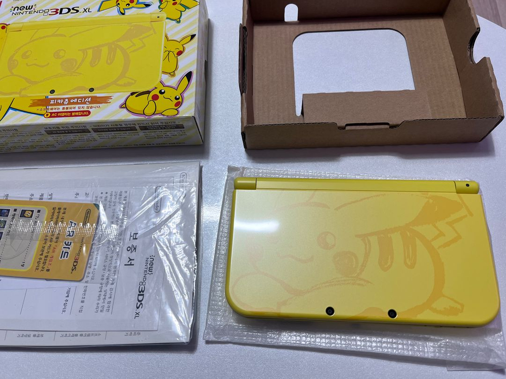[소장급] 뉴 닌텐도 3ds xl - 피카츄 에디션 이미지