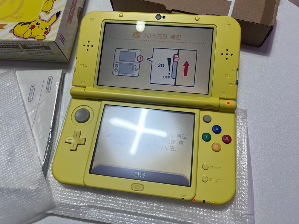 [소장급] 뉴 닌텐도 3ds xl - 피카츄 에디션 이미지
