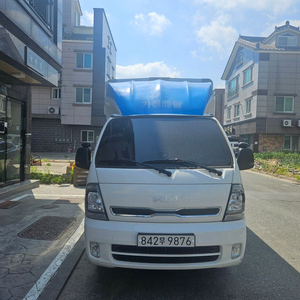 더 뉴 봉고3 화물 1톤 탑차 LPG 킹캡 초장축 GL 자동 유압식 윙바디 이미지
