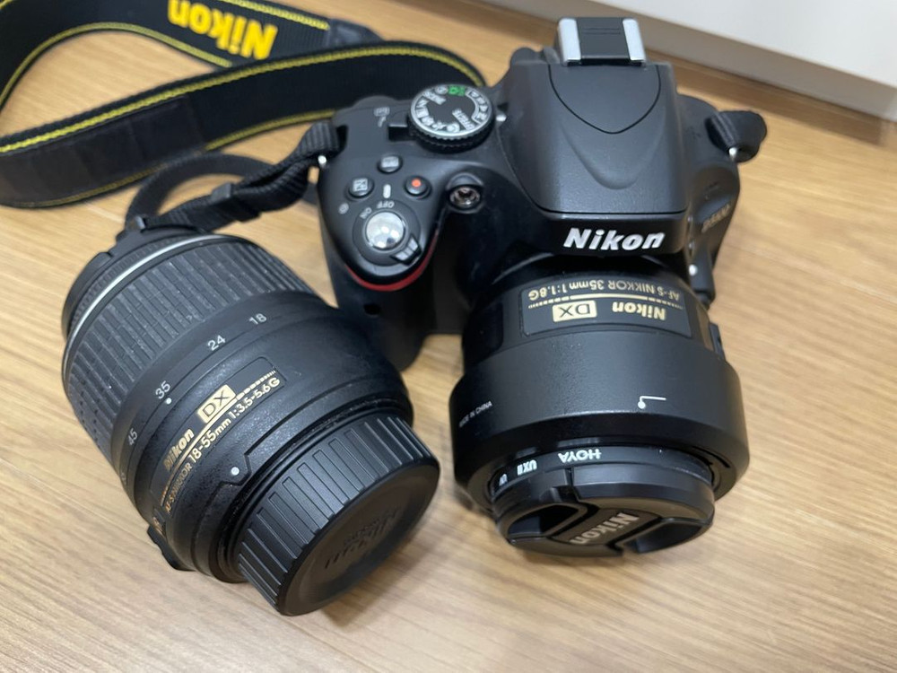 (작례O)니콘 D5100 18-55 번들 세트 + AF-S DX NIKKOR 35mm f/1.8G, 입문용 DSLR 이미지