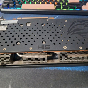HIS RX 5700 XT IceQ X 8GB 그래픽카드 RTX 2070s 3060 급 이미지