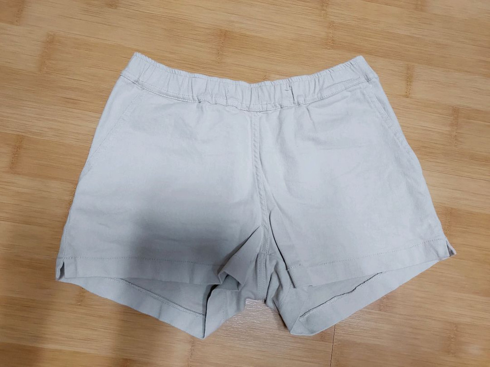 옷걸이표 3부 팬츠 M사이즈 2종 일괄판매해요 이미지
