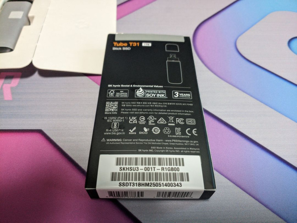 SK Tube T31 1TB 외장 SSD 판매 이미지