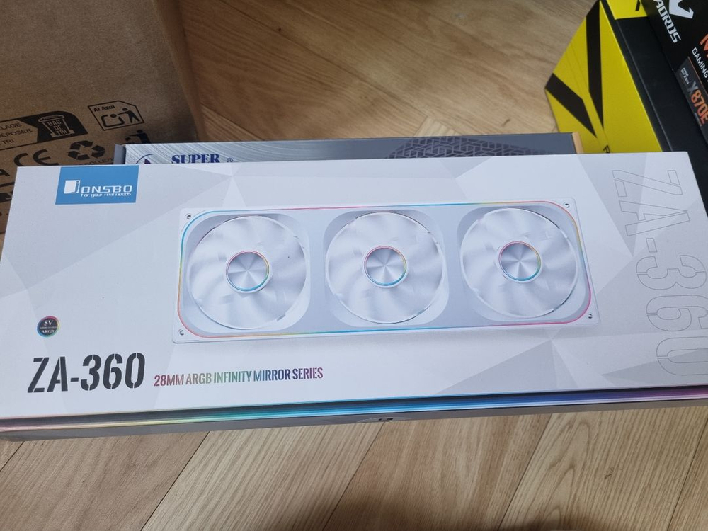 3RSYS 라니 FC 360 ARGB 화이트 수냉쿨러 팝니다 이미지