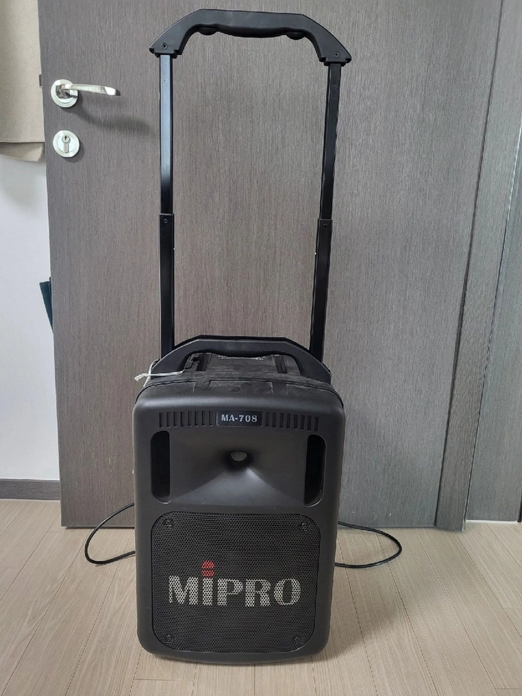 미프로 이동식 엠프 스피커 무선마이크 MA-708 이미지