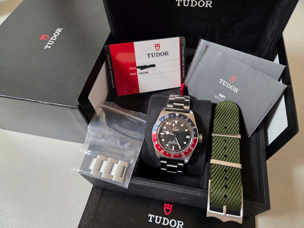 튜더 블랙베이 GMT 41mm 펩시 2020.01국내 풀셋 이미지