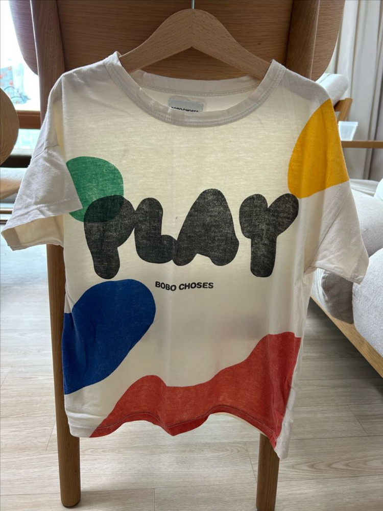 남아 반팔티 5벌 일괄 (6-8세, 보보쇼즈, 겐조 등) 이미지