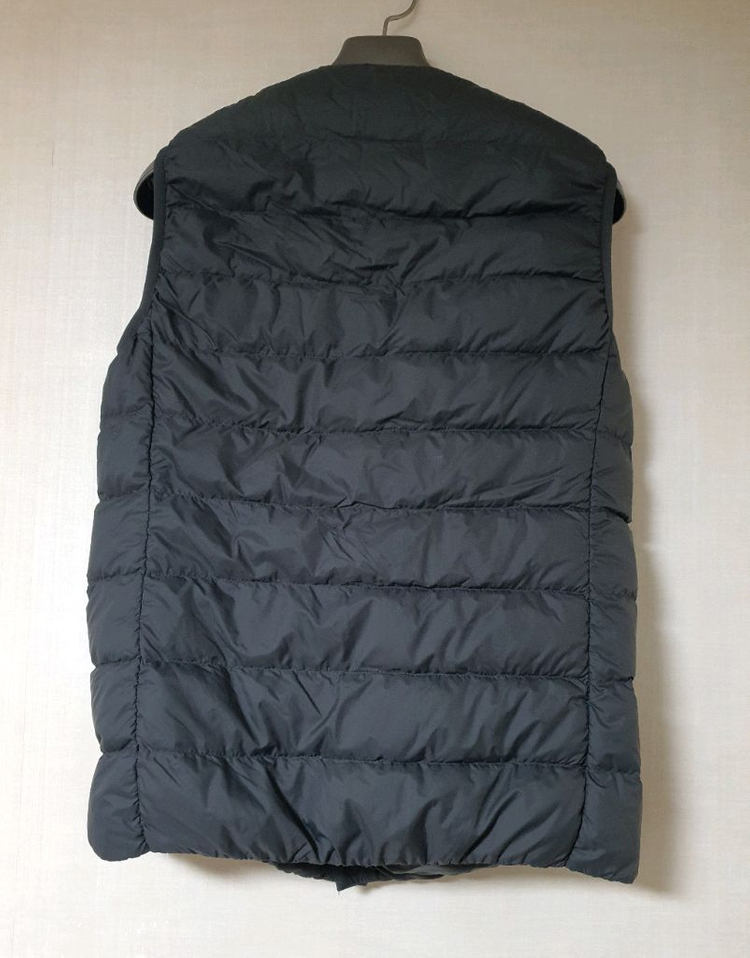 무인양품 경량 다운 패딩 조끼 S 차콜 이미지