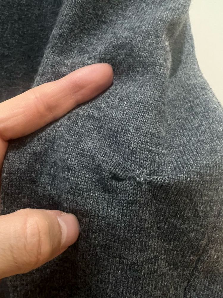 꼼데가르송 차콜 가디건 M 이미지