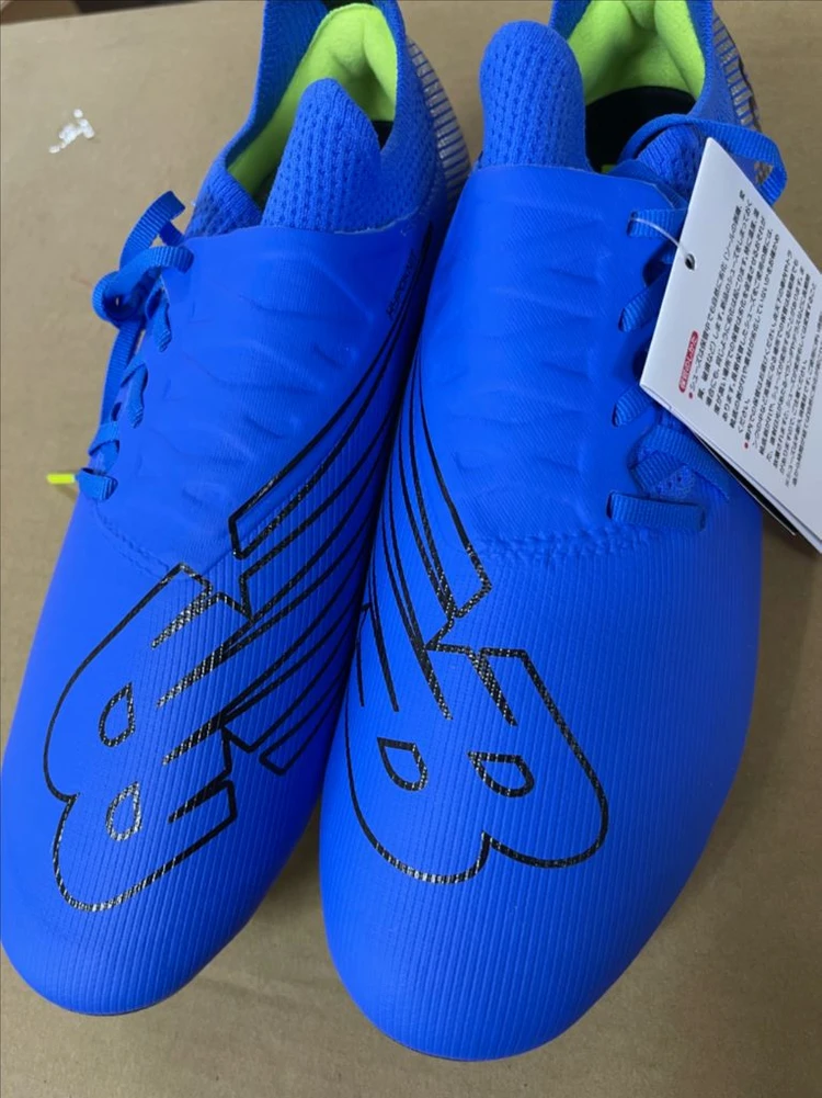 뉴발란스 퓨론 V7 디스트로이 HG 축구화 250mm 블루 이미지